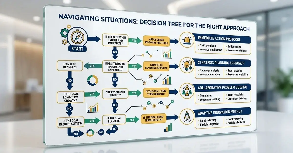 Decision-tree graphic for renter situations
