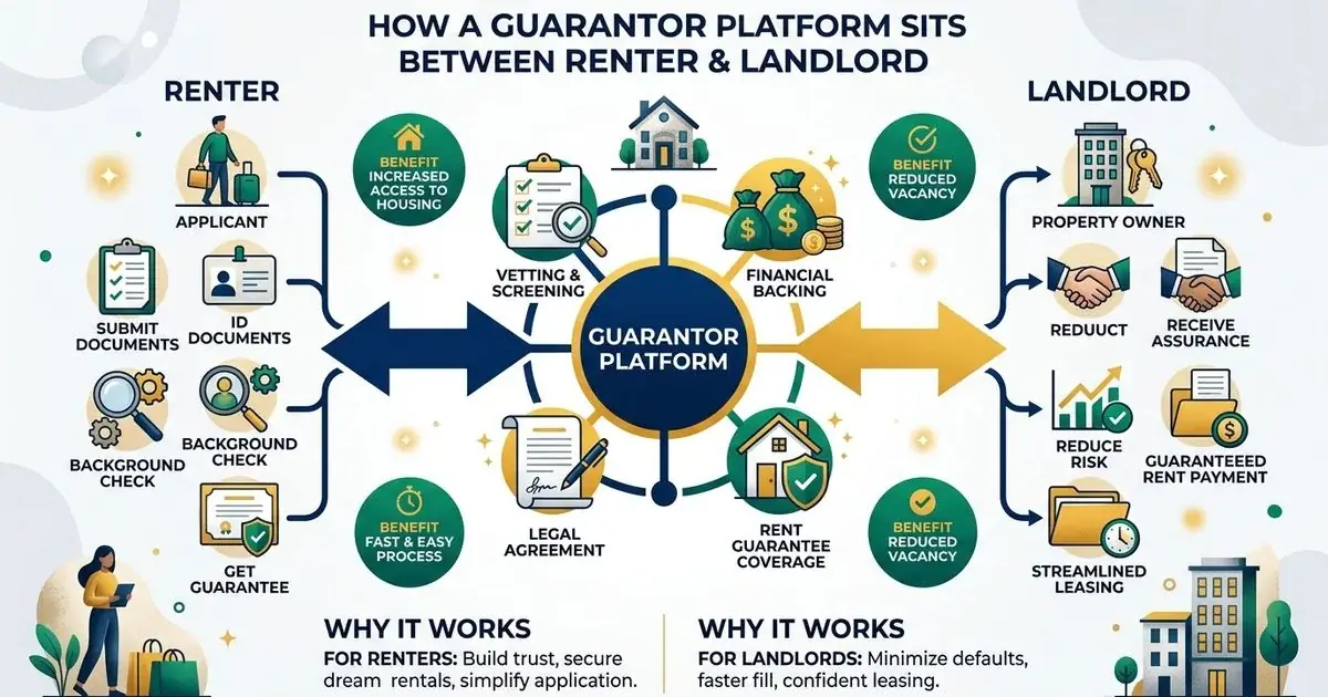 Guarantor platform flow diagram
