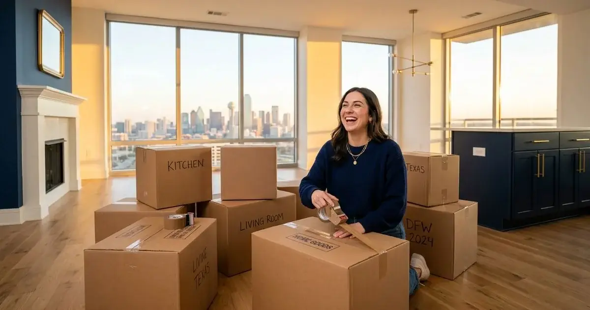 Moving into a first DFW apartment