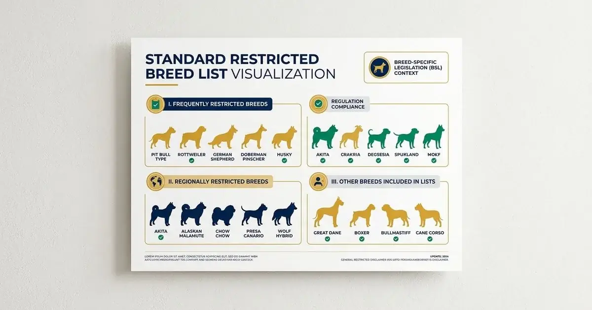 Restricted breed list visualization